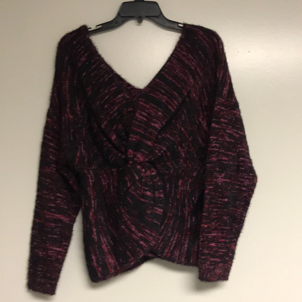 NWT Maurices Reversible Twist Pullover Sweater